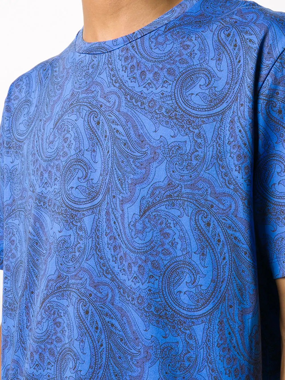 paisley print T-shirt - 5