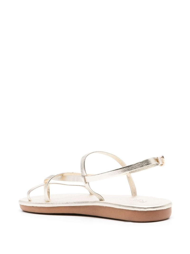 Alethea flat leather sandals 3