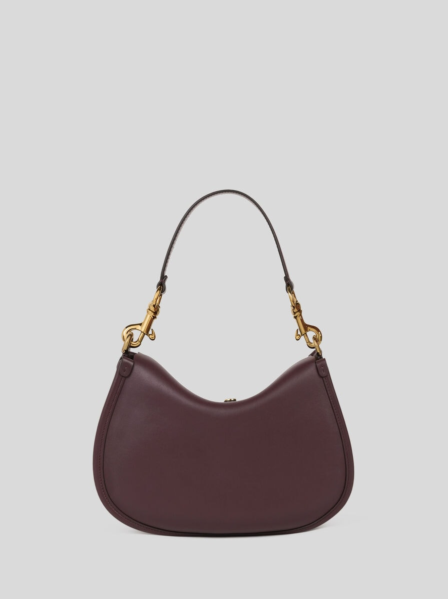 MEDIUM LEATHER PONY BAG - 3