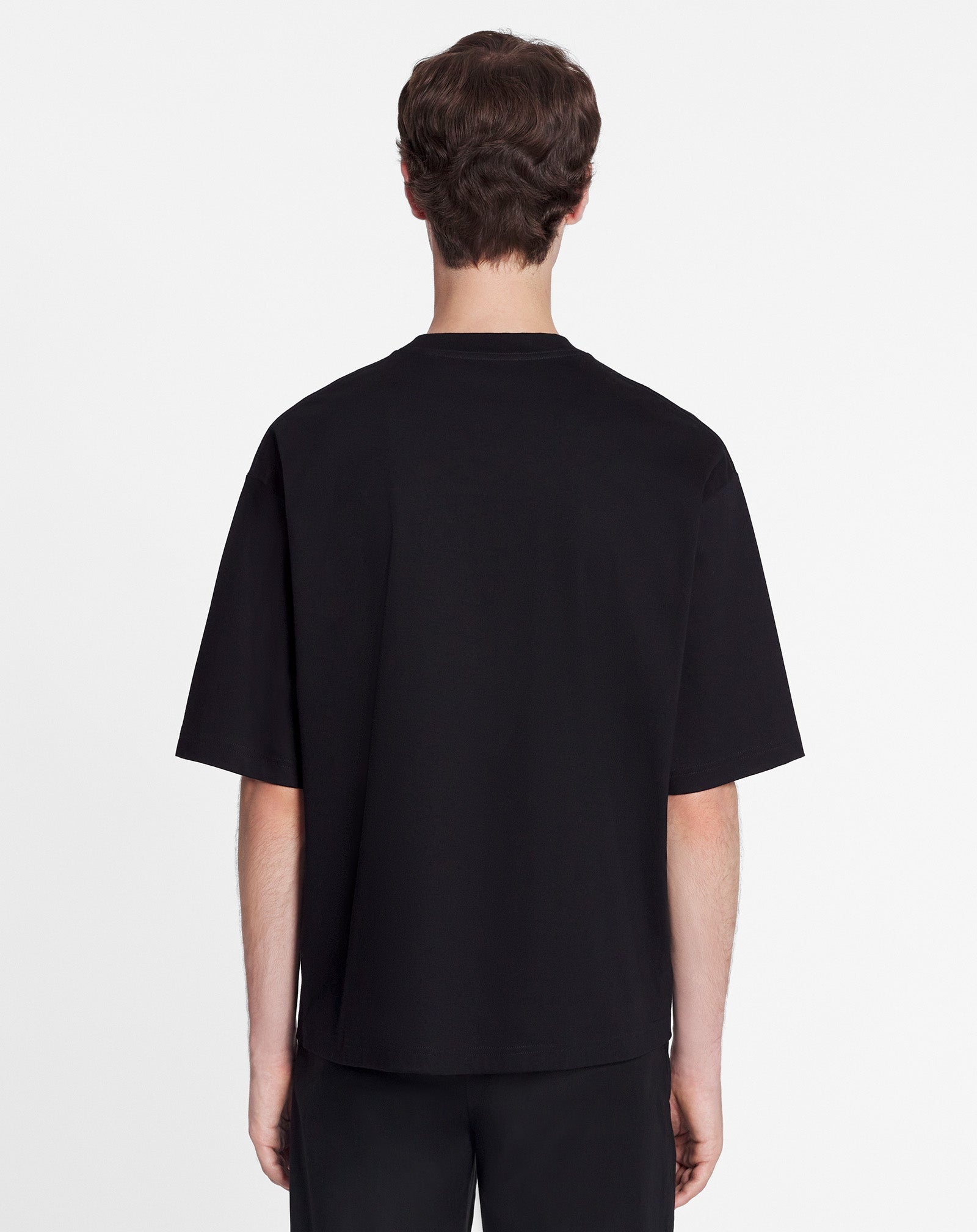 CURB LANVIN EMBROIDERED OVERSIZED T-SHIRT - 4