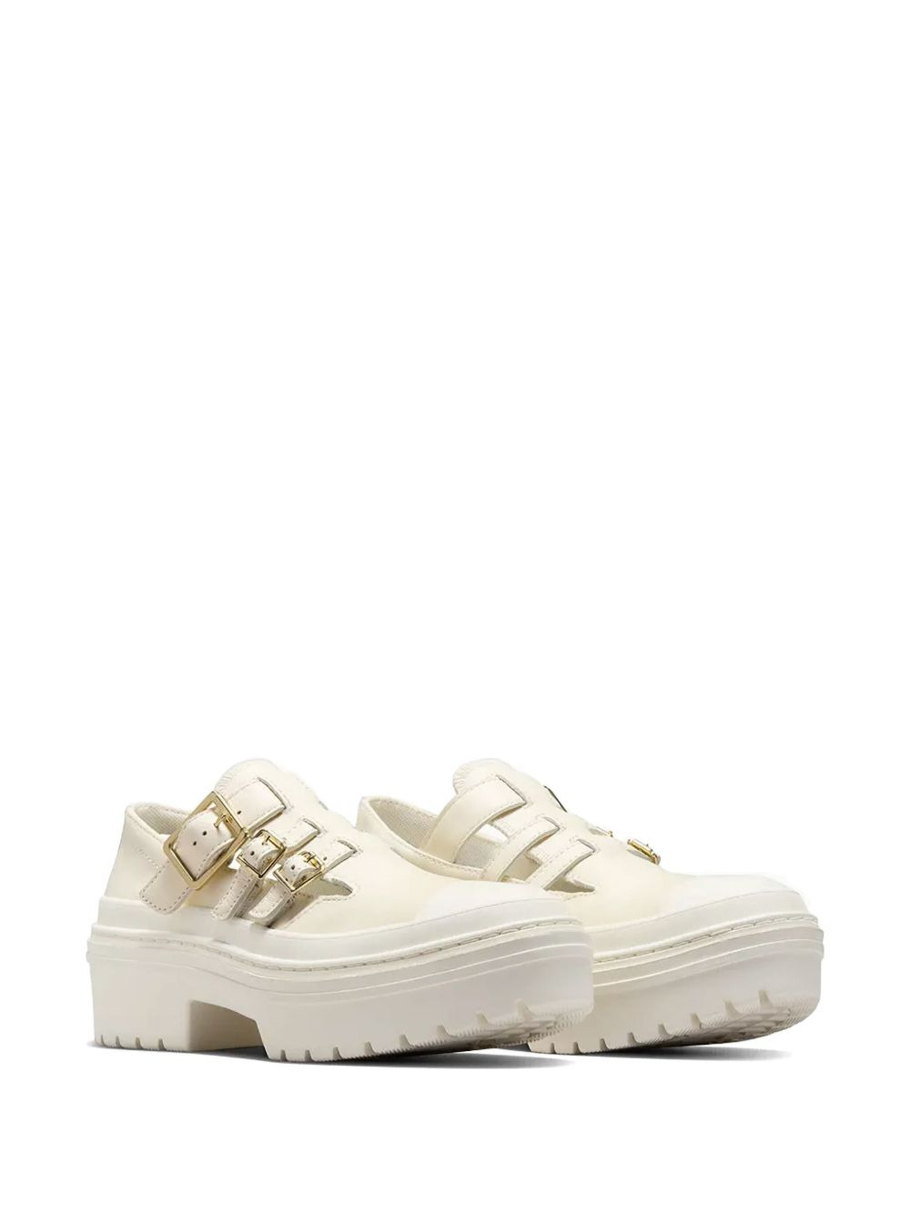 buckle-fastening brogues - 2