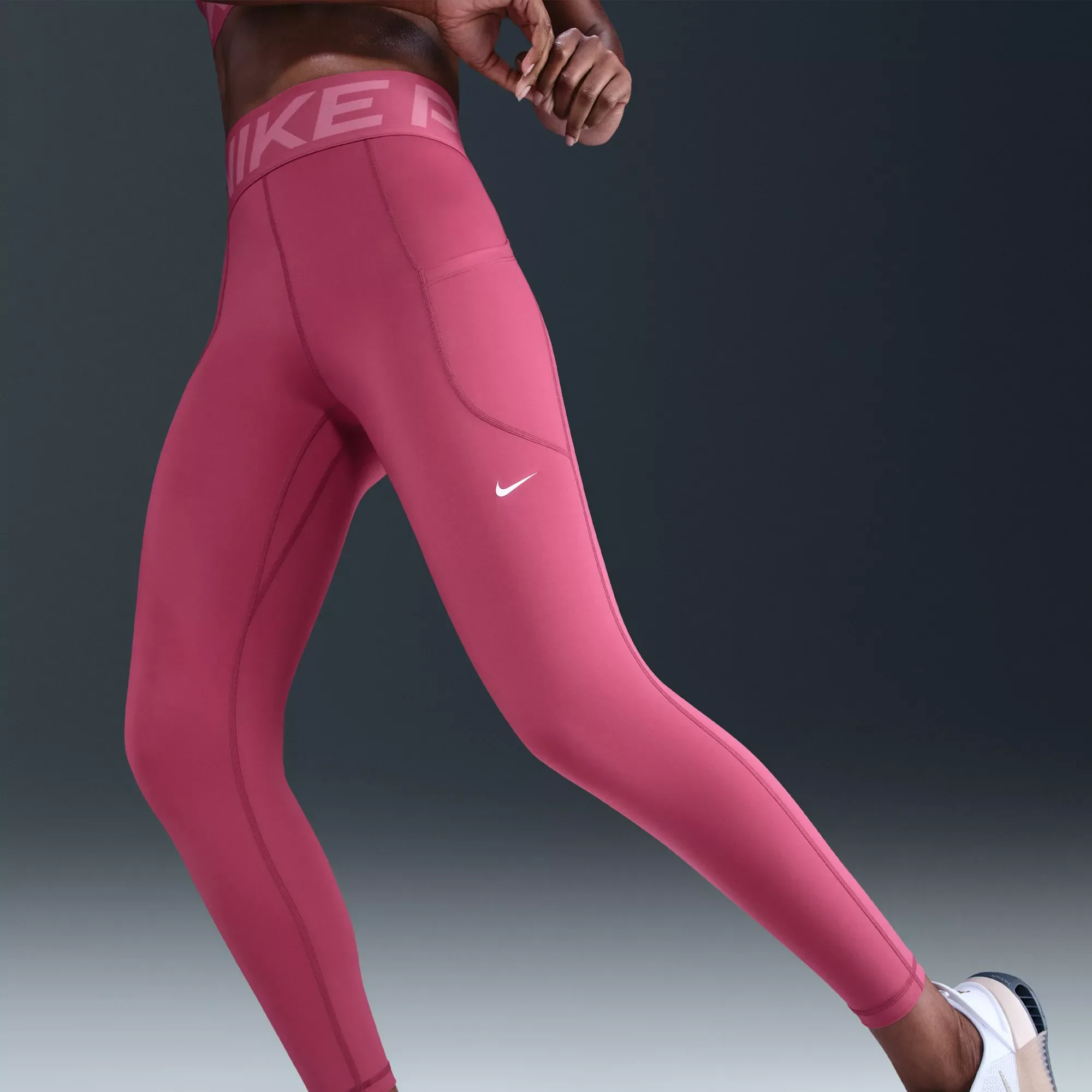 Nike Women's Pro Sculpt High-Waisted 7/8 Pocket Leggings - 1