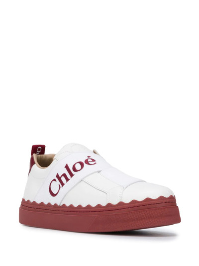 Chloé two-tone low-top trainers  outlook