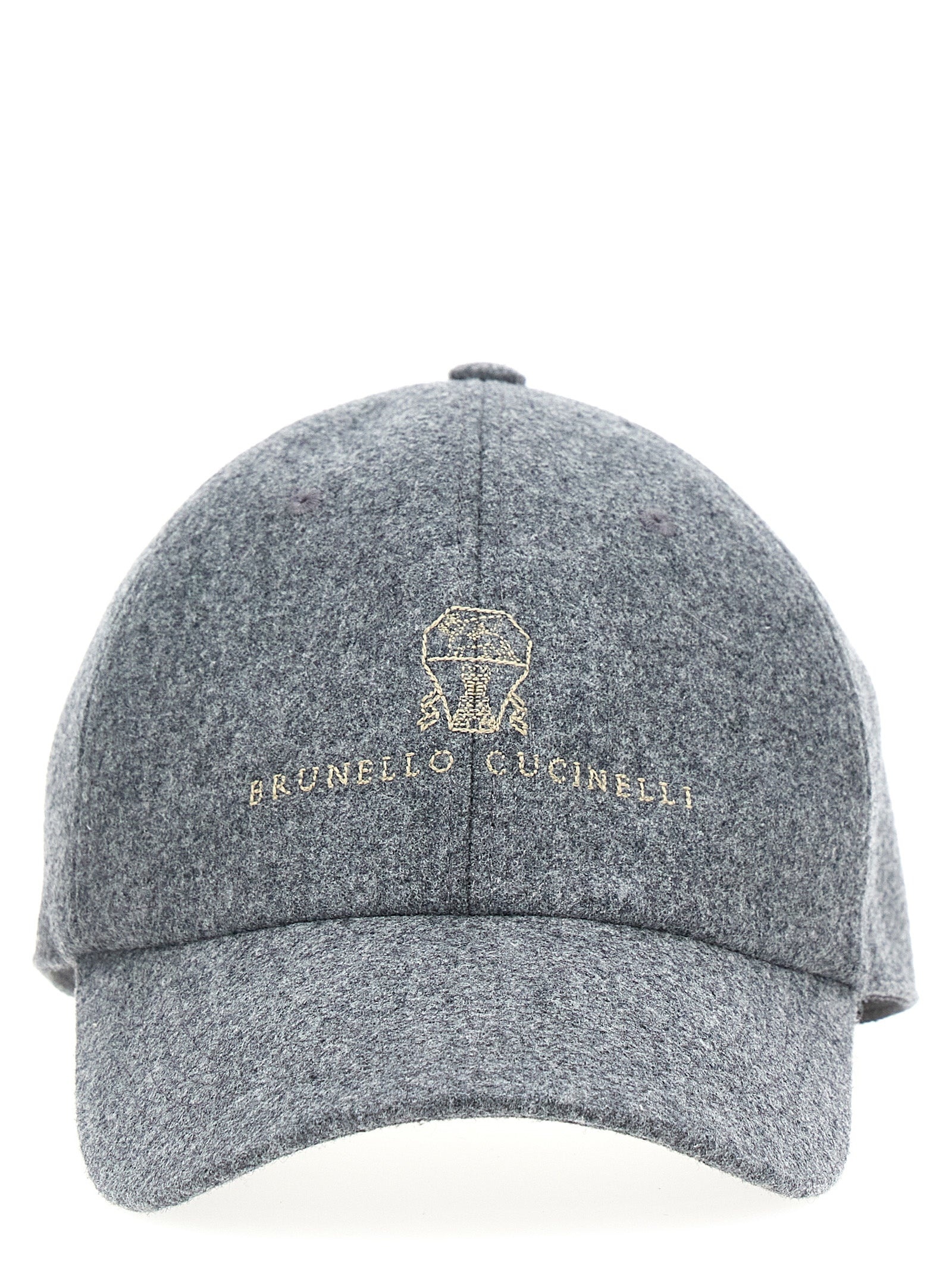 Logo Embroidery Cap Hats Gray - 1