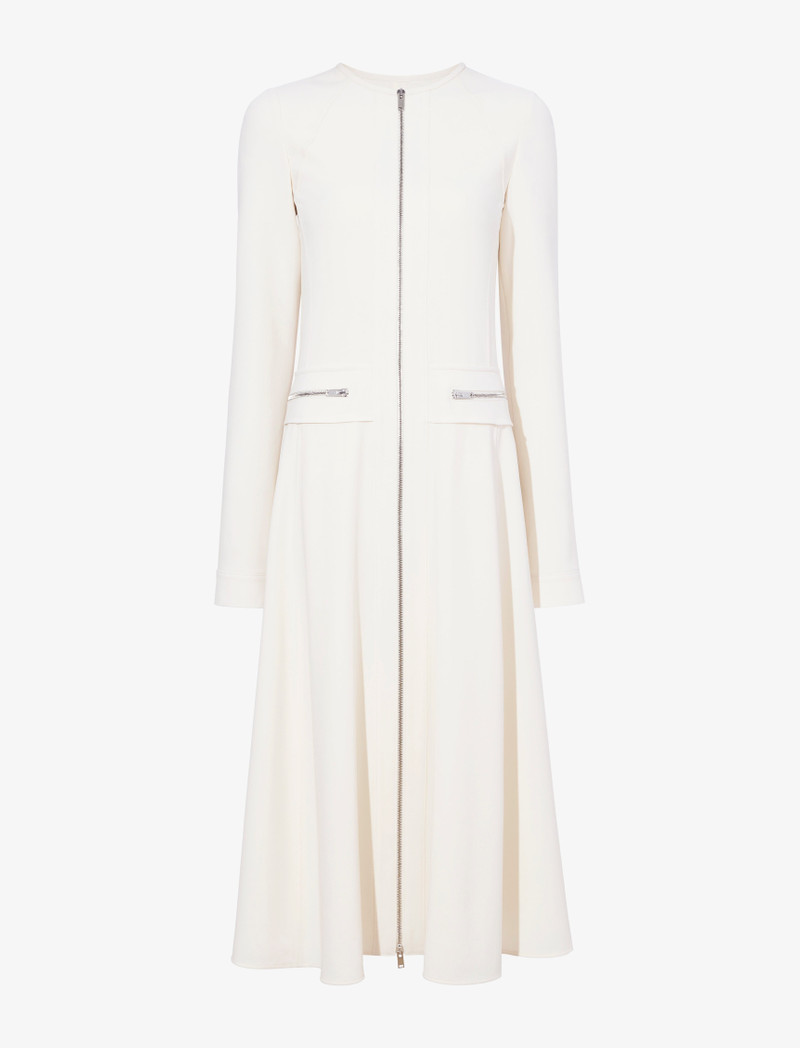 Joanne Dress in Matte Viscose Crepe - 1
