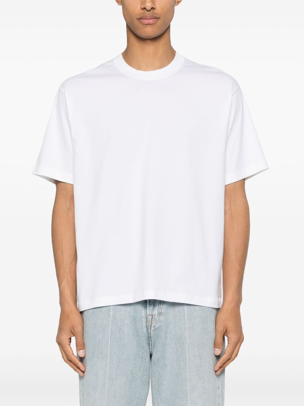 logo-print cotton T-shirt - 4