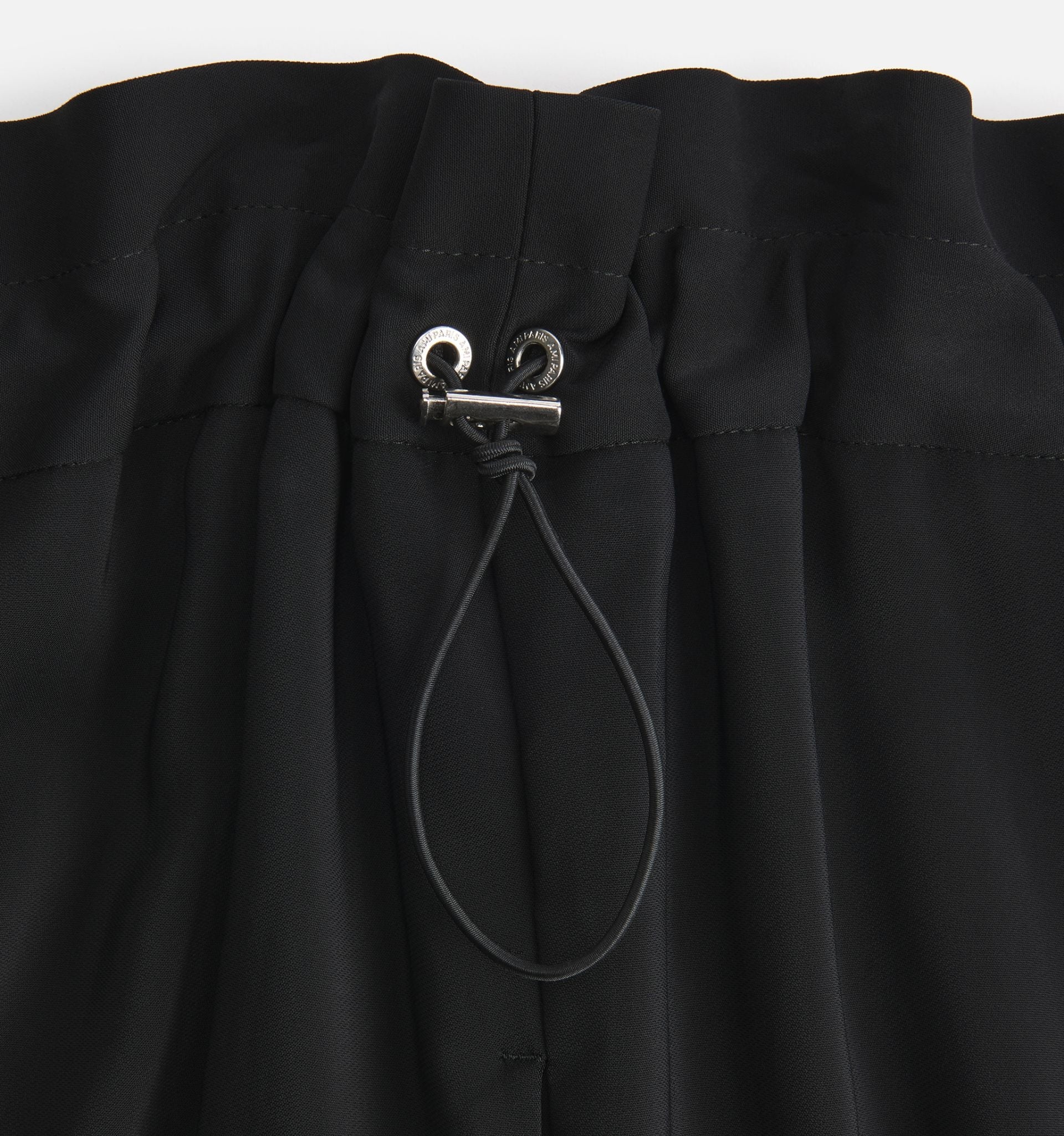Flared Trousers With Elasticated Waist - 4