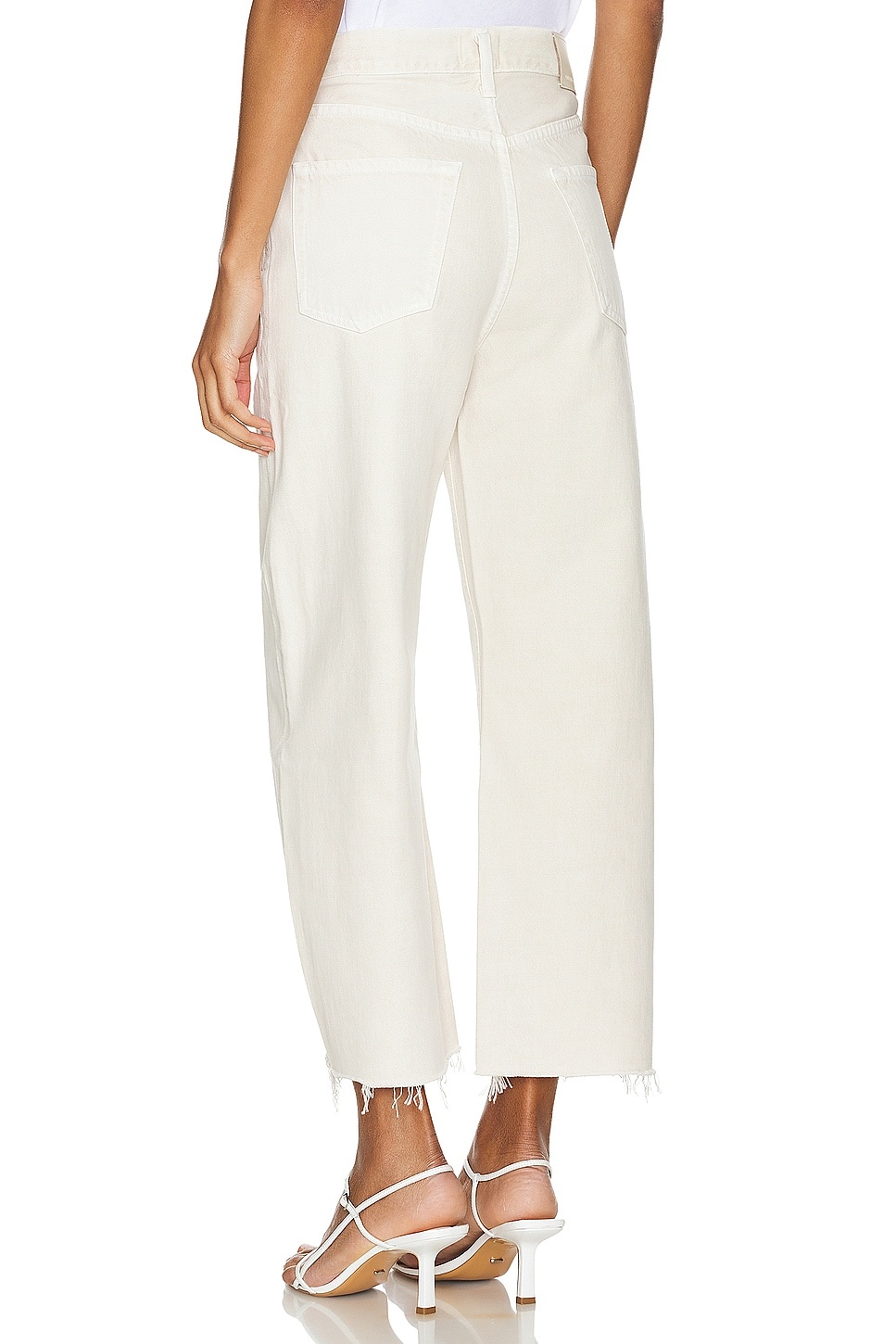Ayla Undone Hem Crop - 3