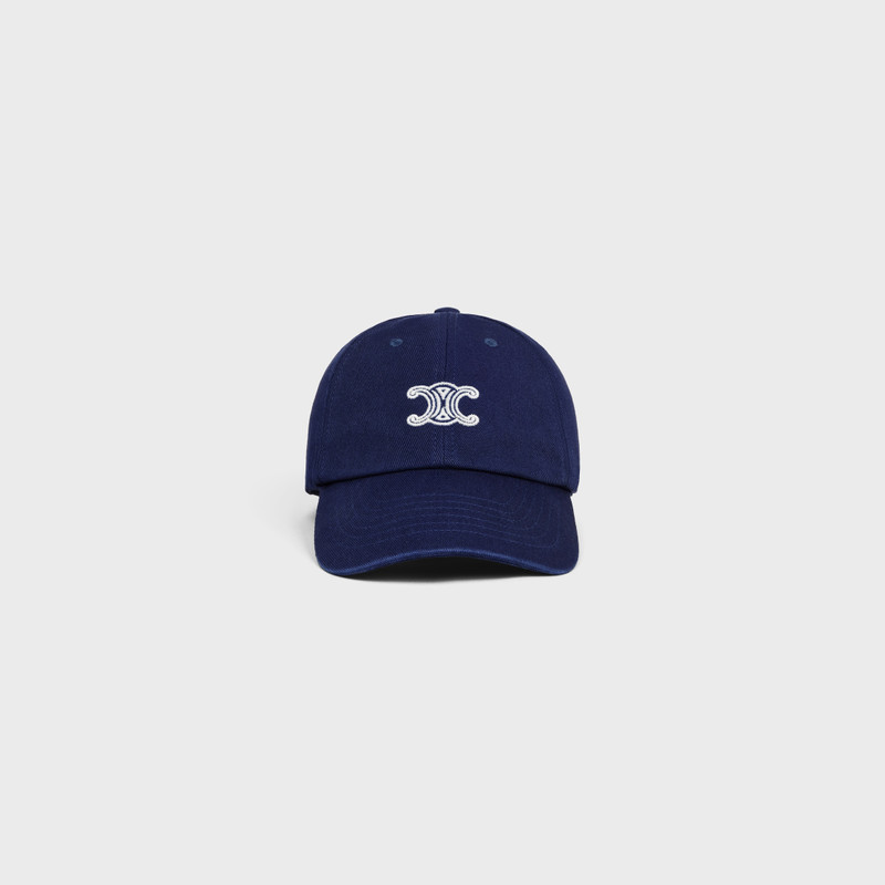 CELINE vivienne cap IN cotton twill outlook