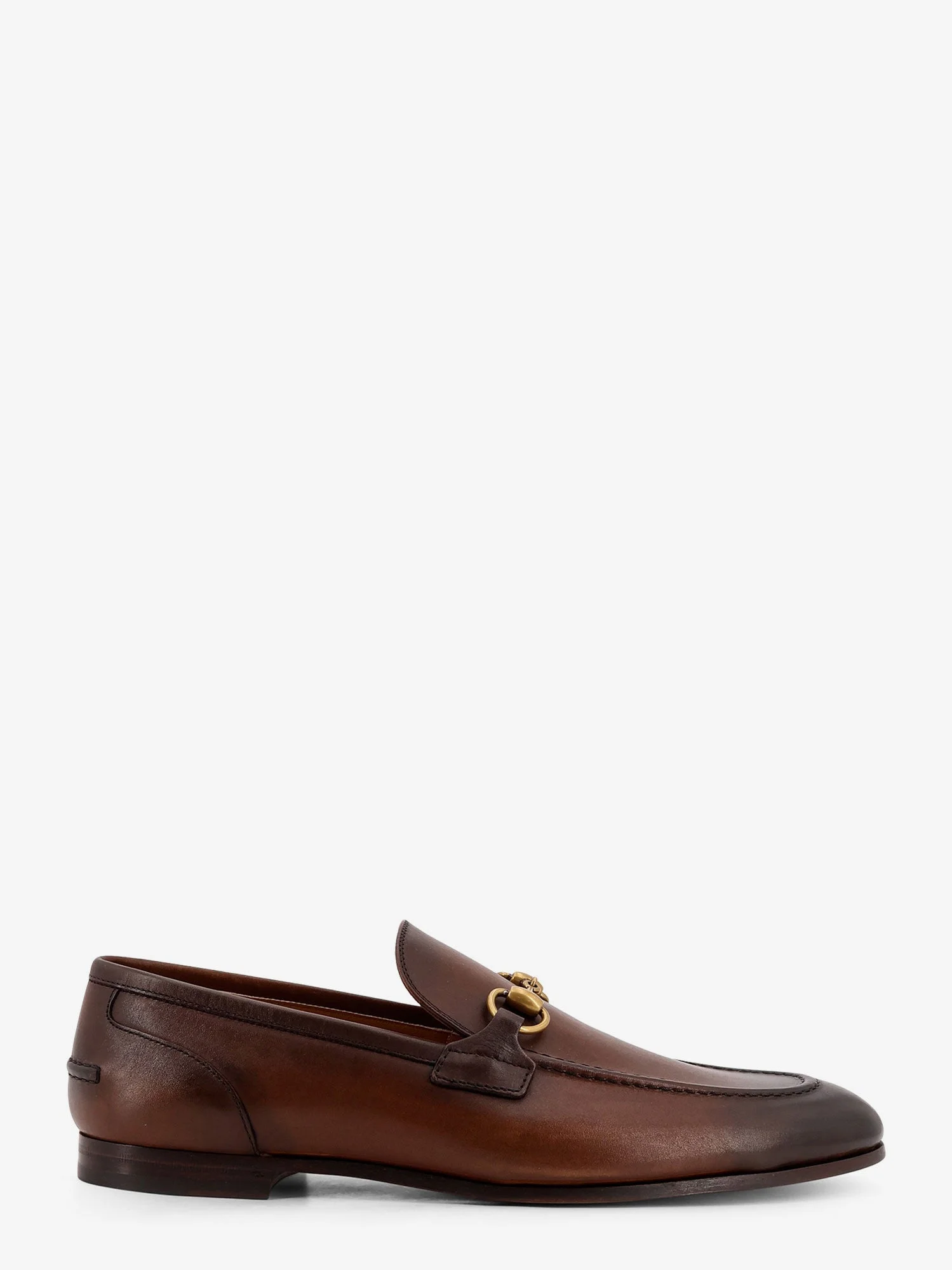 Gucci Men Jordaan Leather Loafers - 1