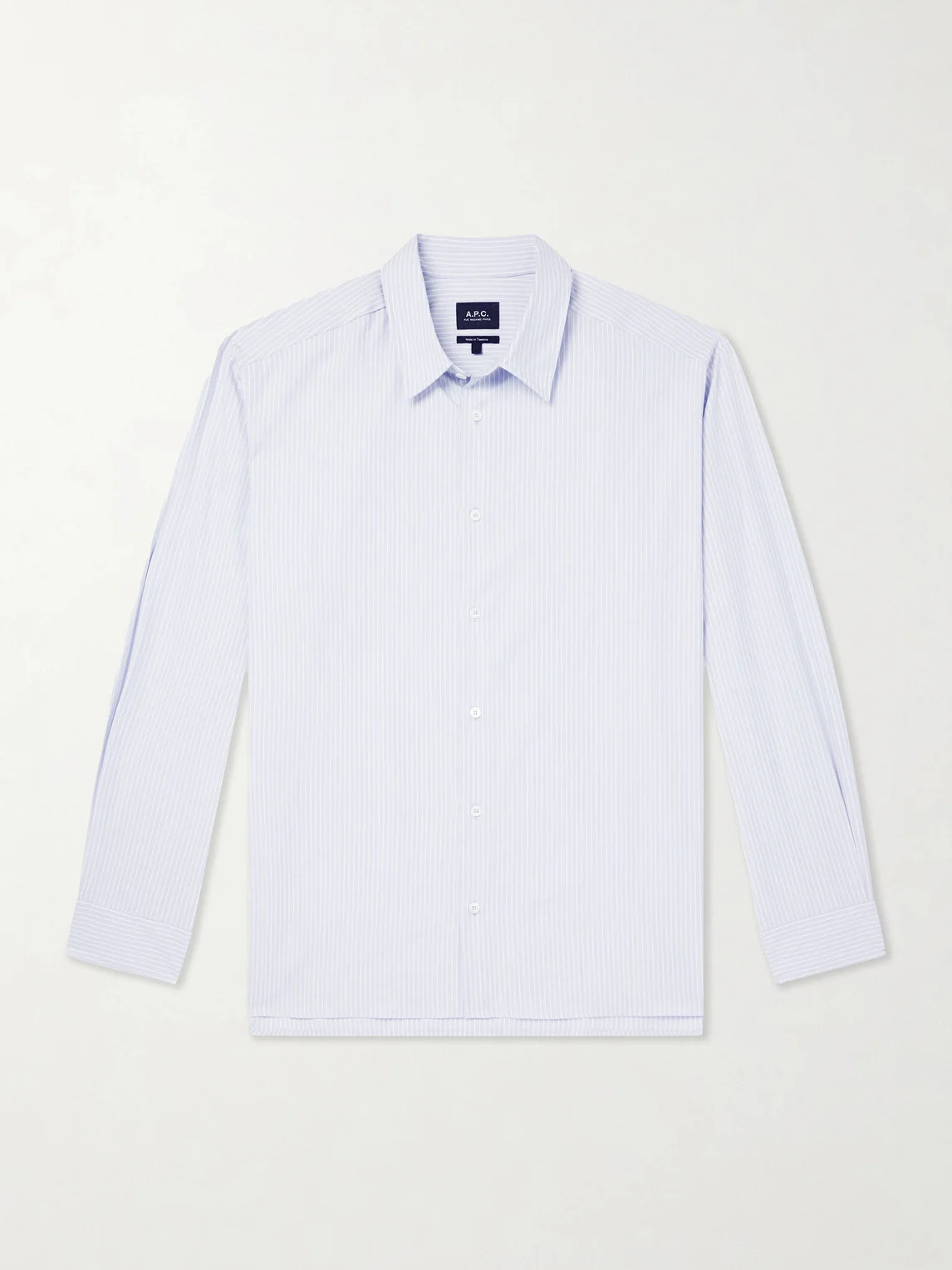 Malo Striped Organic Cotton Shirt - 1