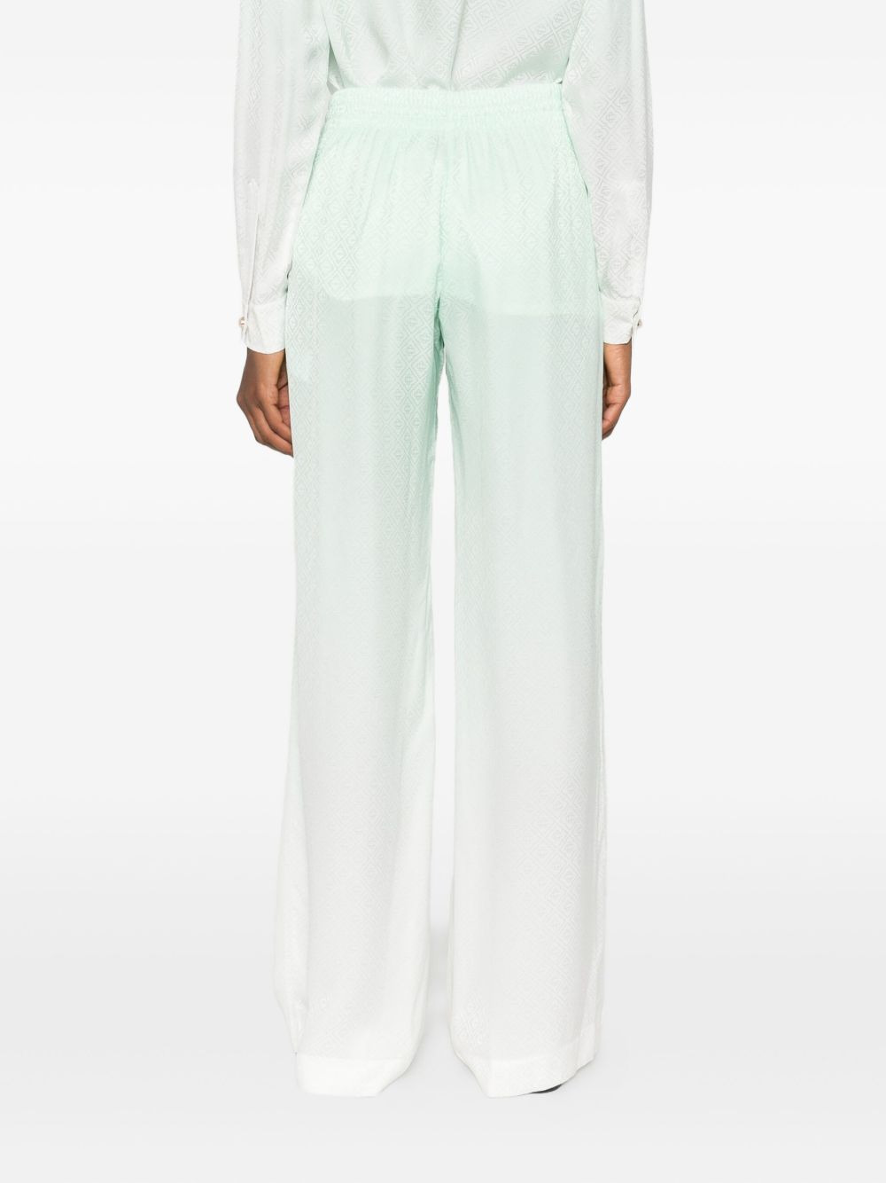 gradient-effect trousers - 4