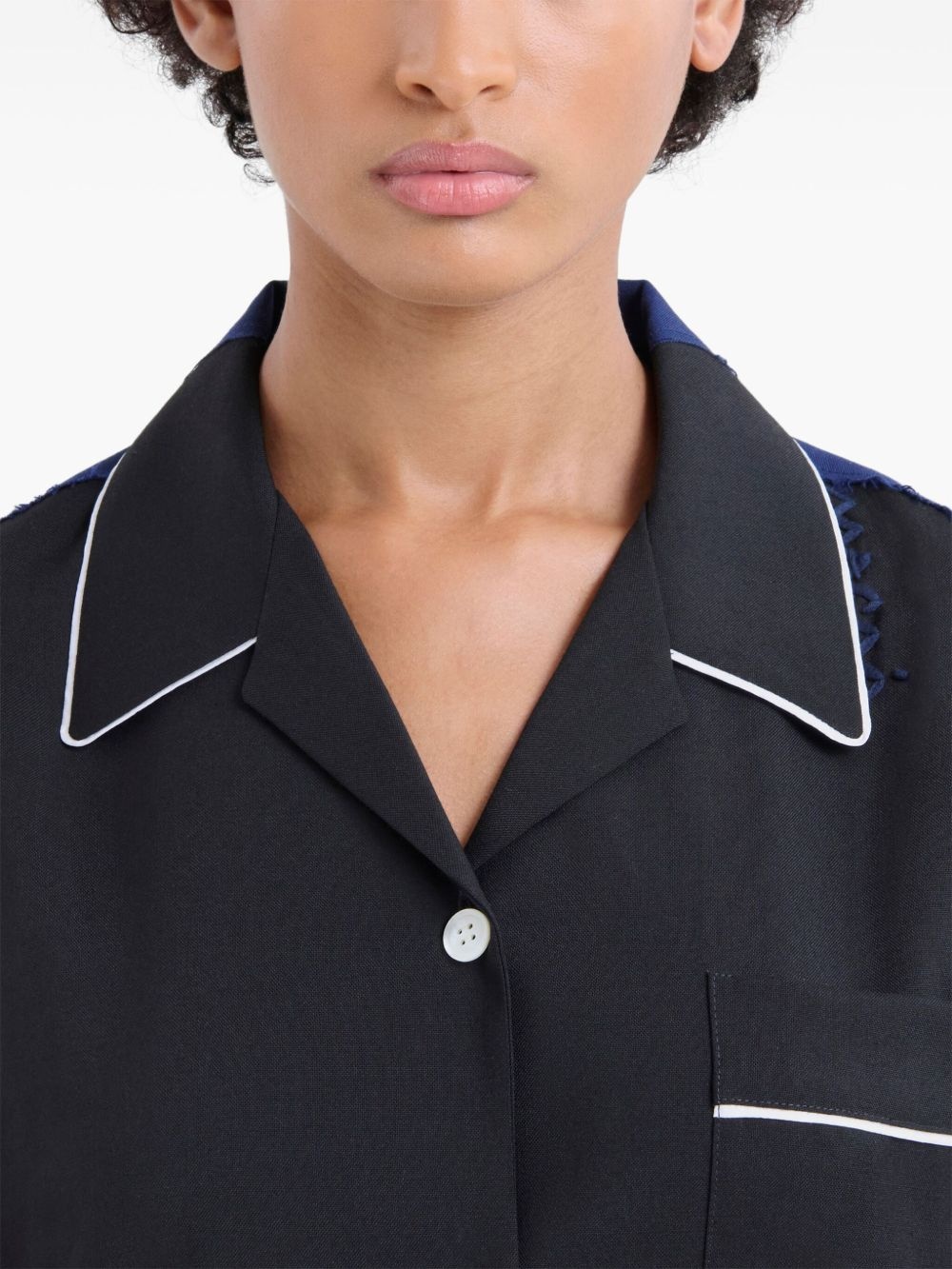 virgin wool pajama shirt - 4