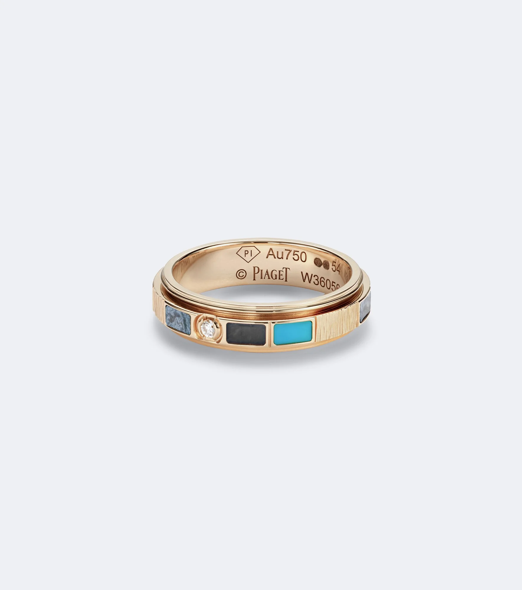 Possession Vibrant Palace 18kt rose gold ring with gemstones - 1
