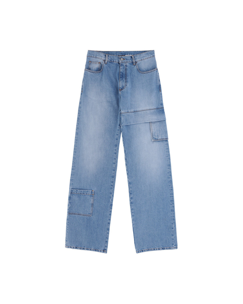OVERSIZED DENIM CARGO PANT 1