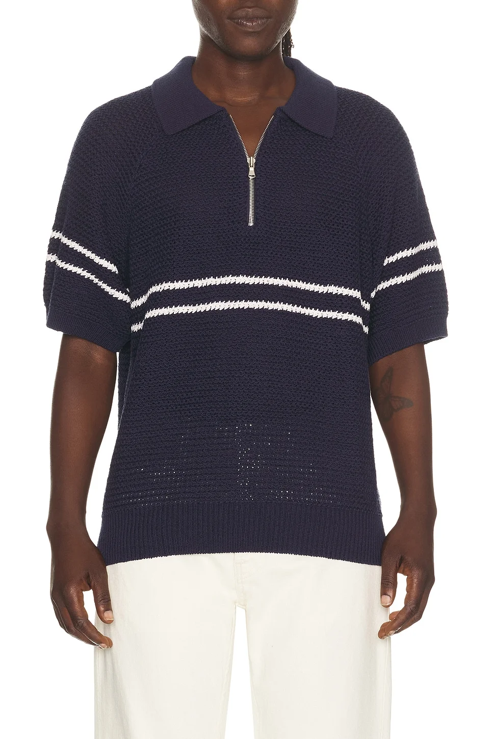 Half Zip Polo - 1