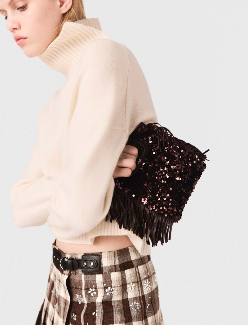 maje Sequin M mini bag outlook