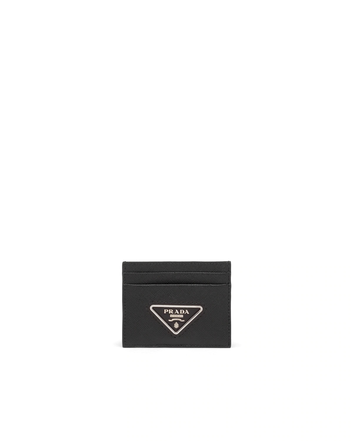 Saffiano and leather card holder - 1