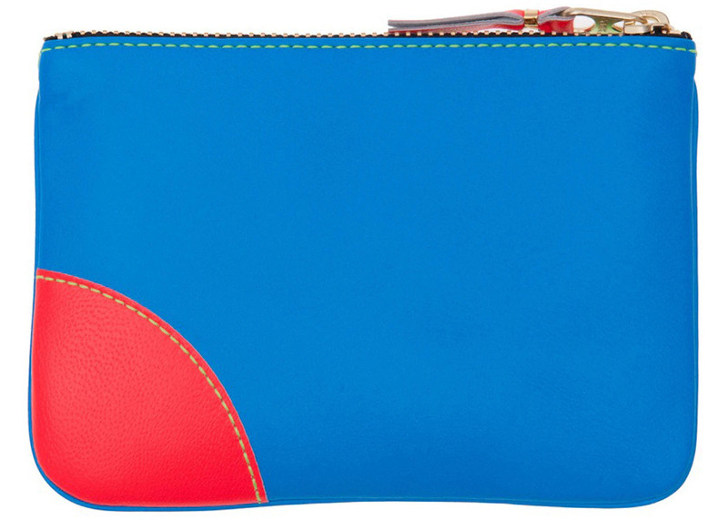 Comme Des Garçons Comme des Garcons SA8100SF Super Fluo Wallet Green/Blue outlook