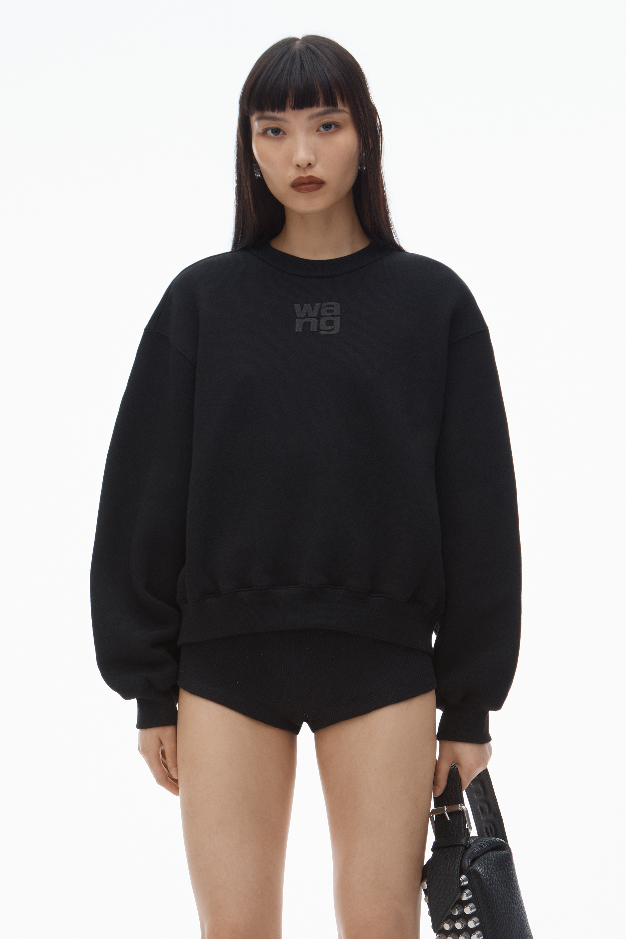 PUFF LOGO SWEATSHIRT IN STRUCTURED TERRY - 2