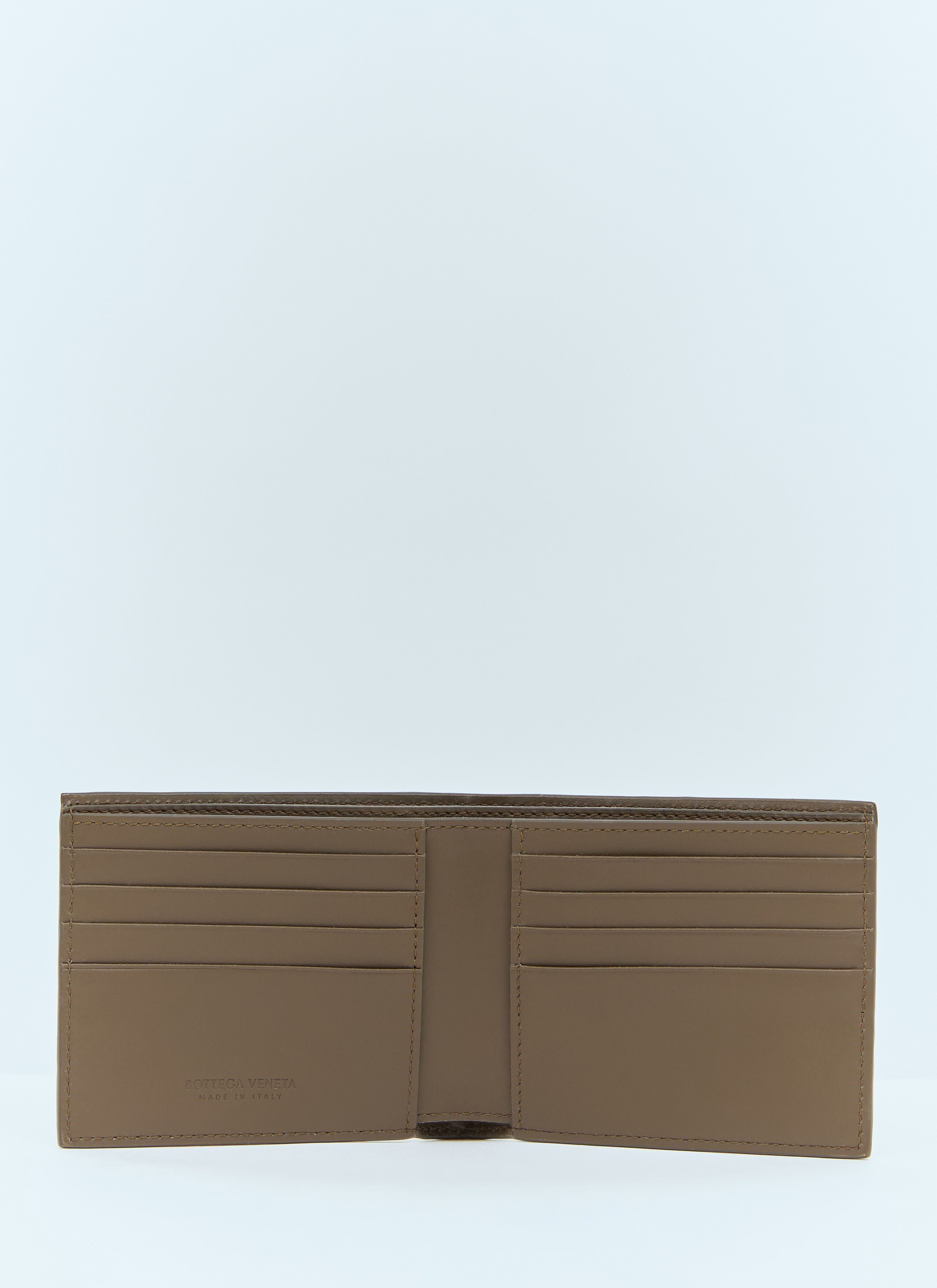 Bottega Veneta Men Intrecciato Bi-Fold Wallet - 4