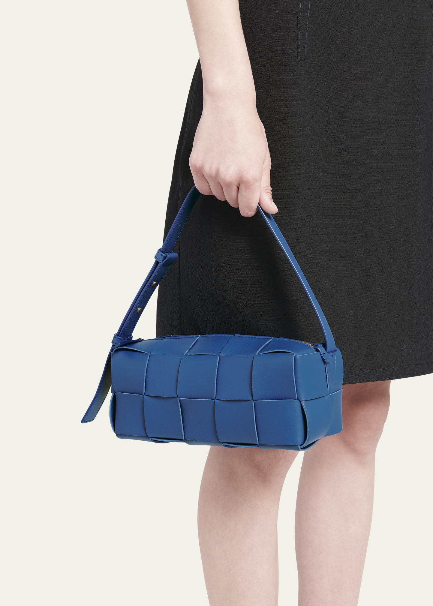 Brick Cassette Small Intrecciato Shoulder Bag - 2