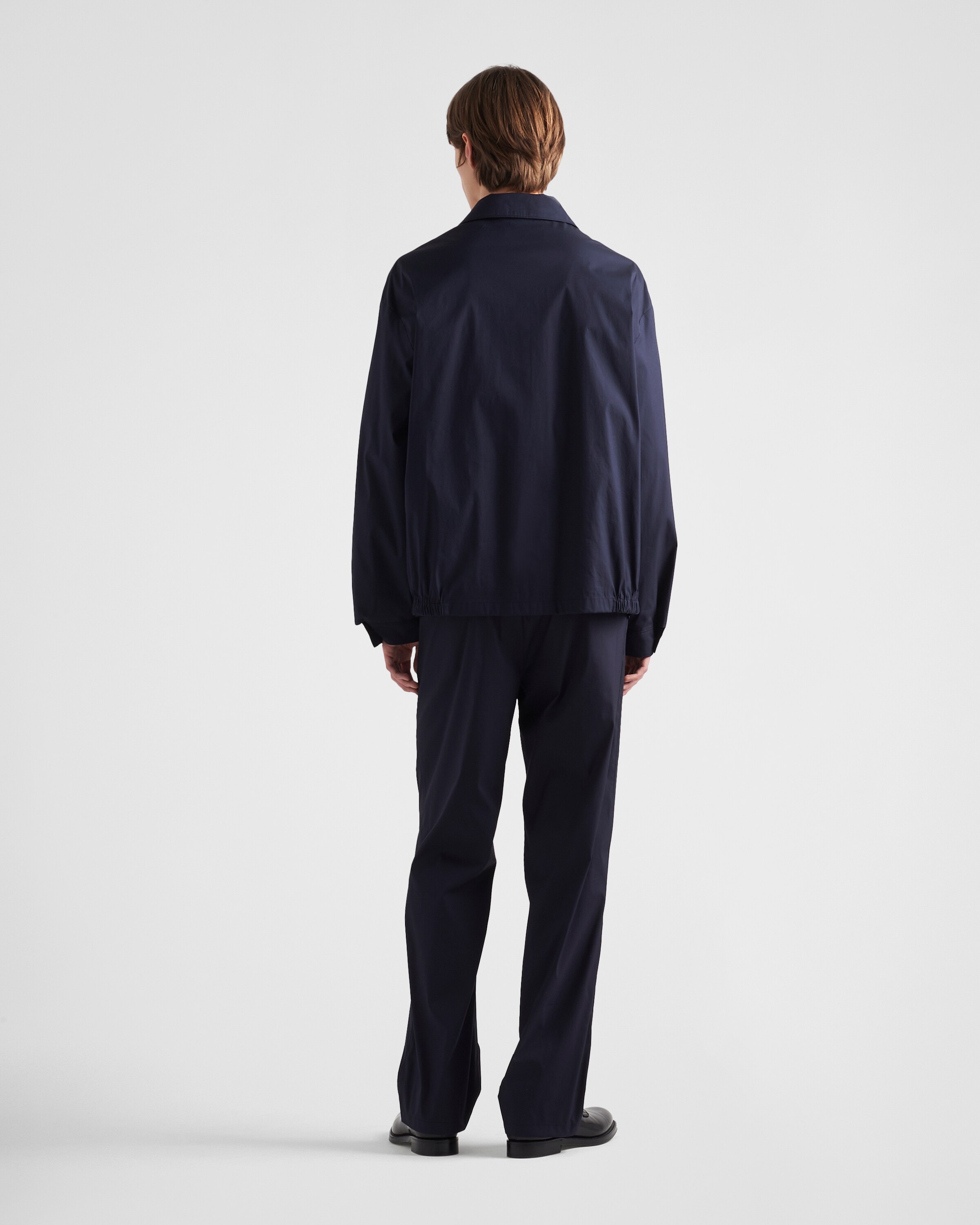 Stretch poplin pants - 5