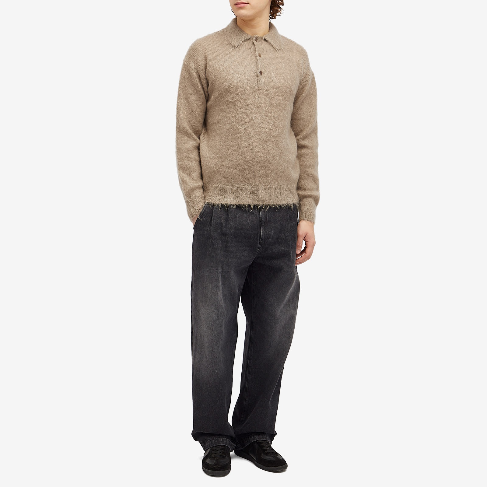 Auralee Kid Mohair Polo - 4