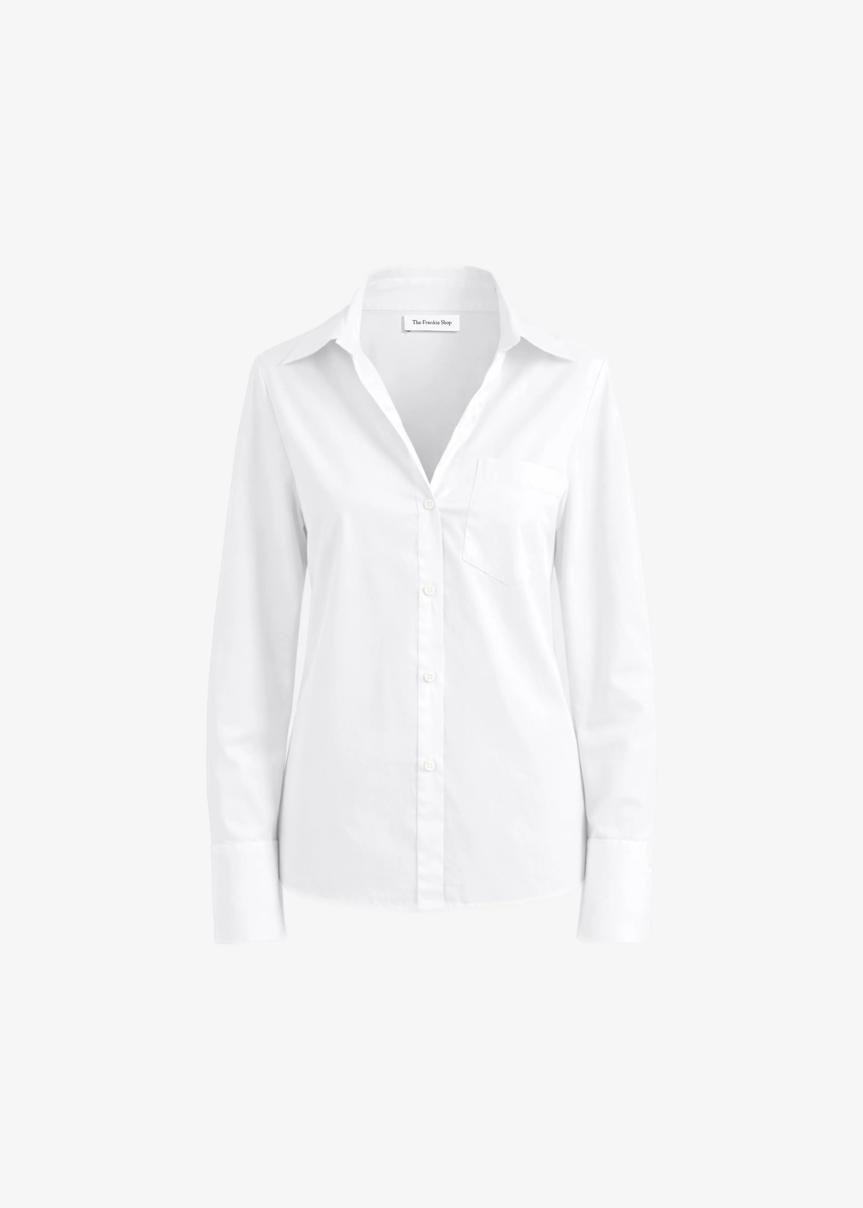 Tiona Fitted Shirt - White - 1