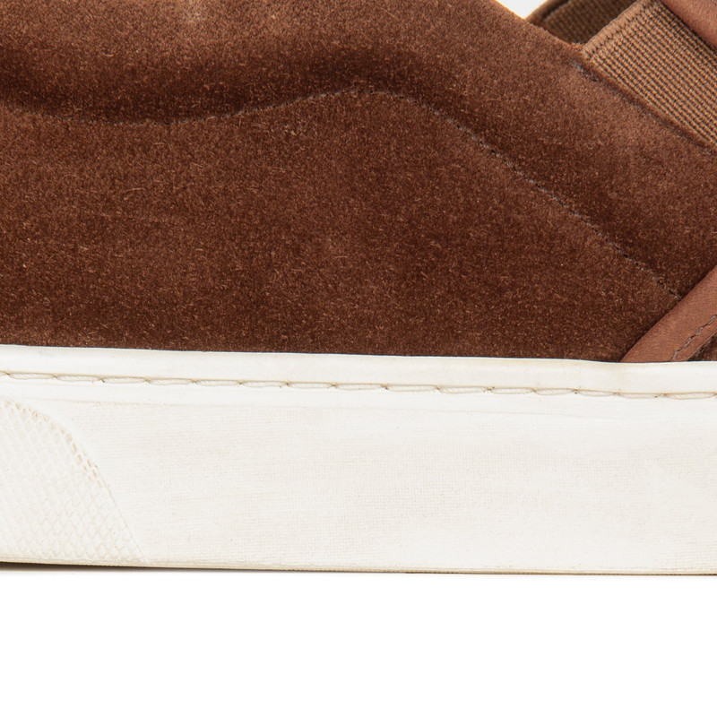 Slip On - Acorn Janus Calf Suede 5