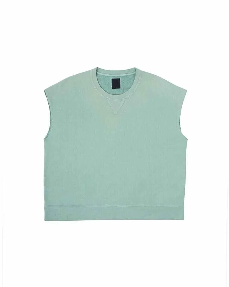 visvim MONDO SWEAT S/L GREEN | REVERSIBLE