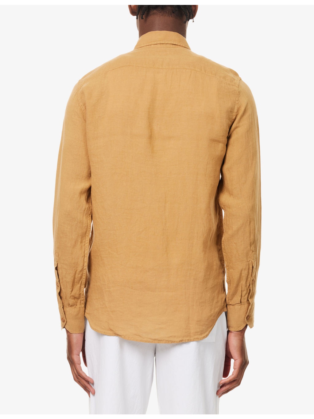 Antonio Long-Sleeve Linen Shirt - 4