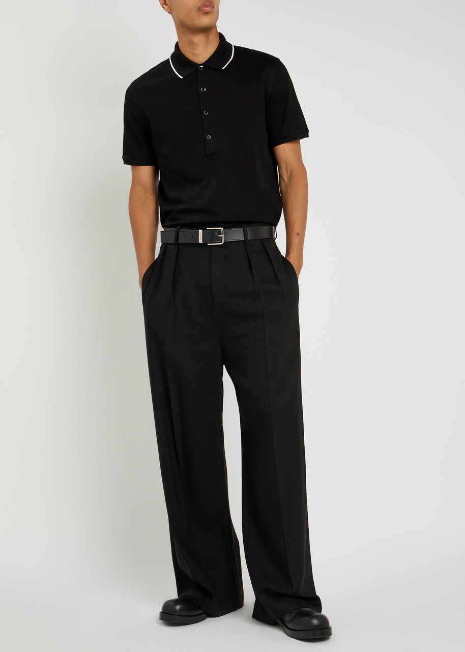Givenchy Piqué Cotton Polo Shirt - 4