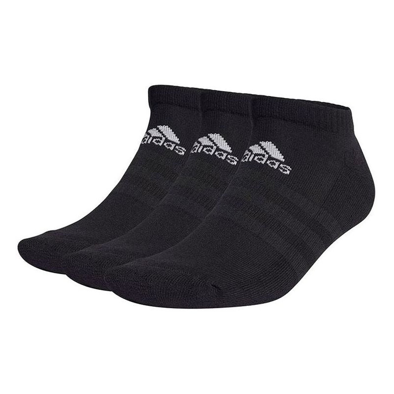 adidas Unisex Printing Short Socks 3 Packs Black GC7304 1