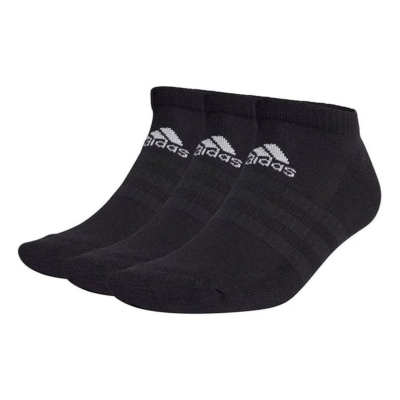 adidas Unisex Printing Short Socks 3 Packs Black GC7304 - 1