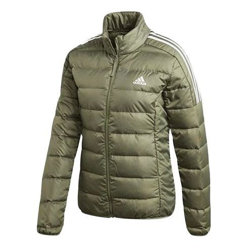 (WMNS) adidas Essentials Down Jacket 'Legacy Green' GH4596 - 2