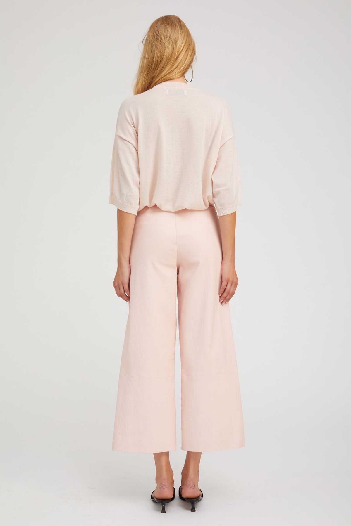 CAMELIA CASHMERE BOXY TEE - 4