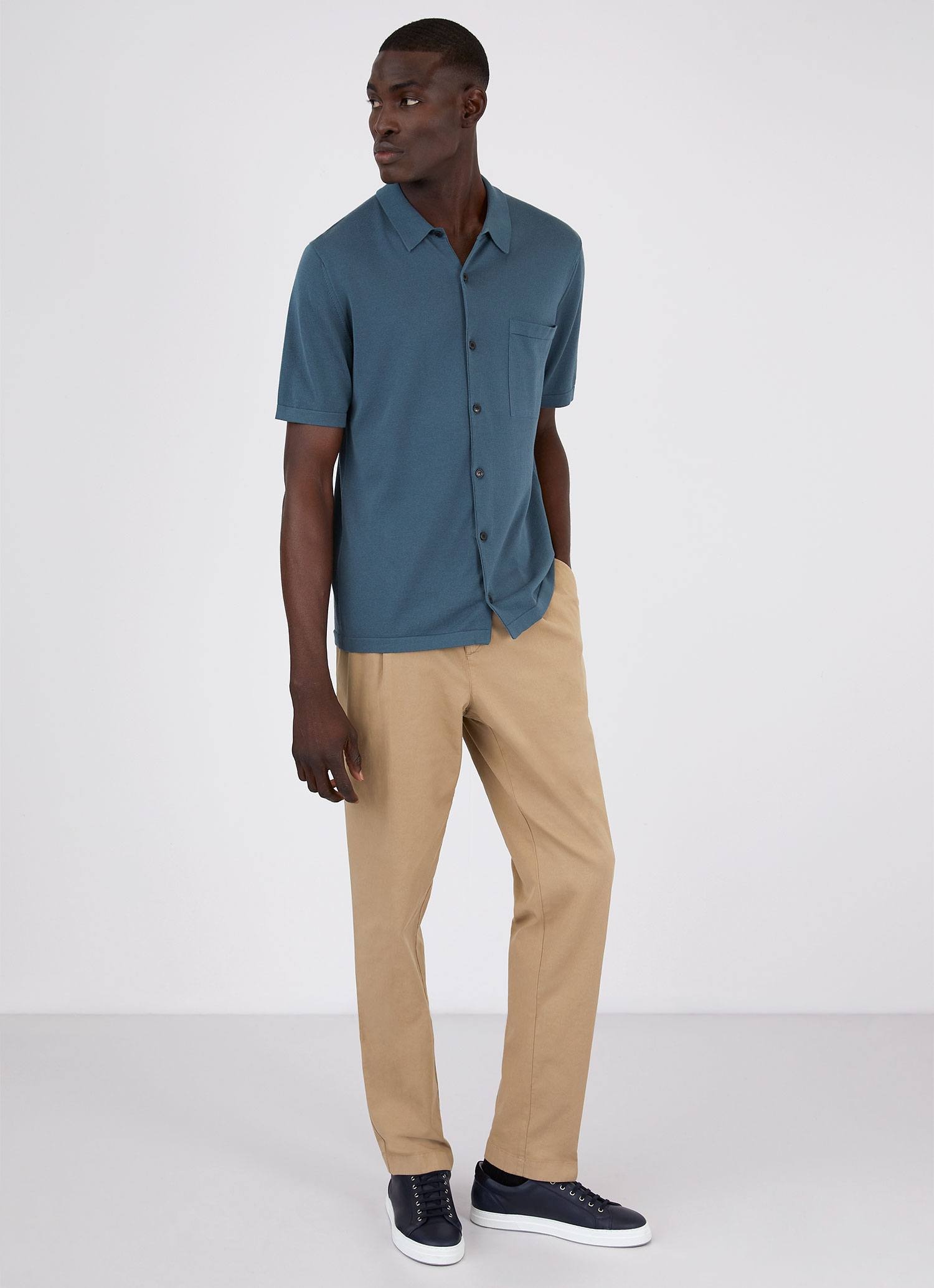 Sea Island Cotton Knit Shirt - 3