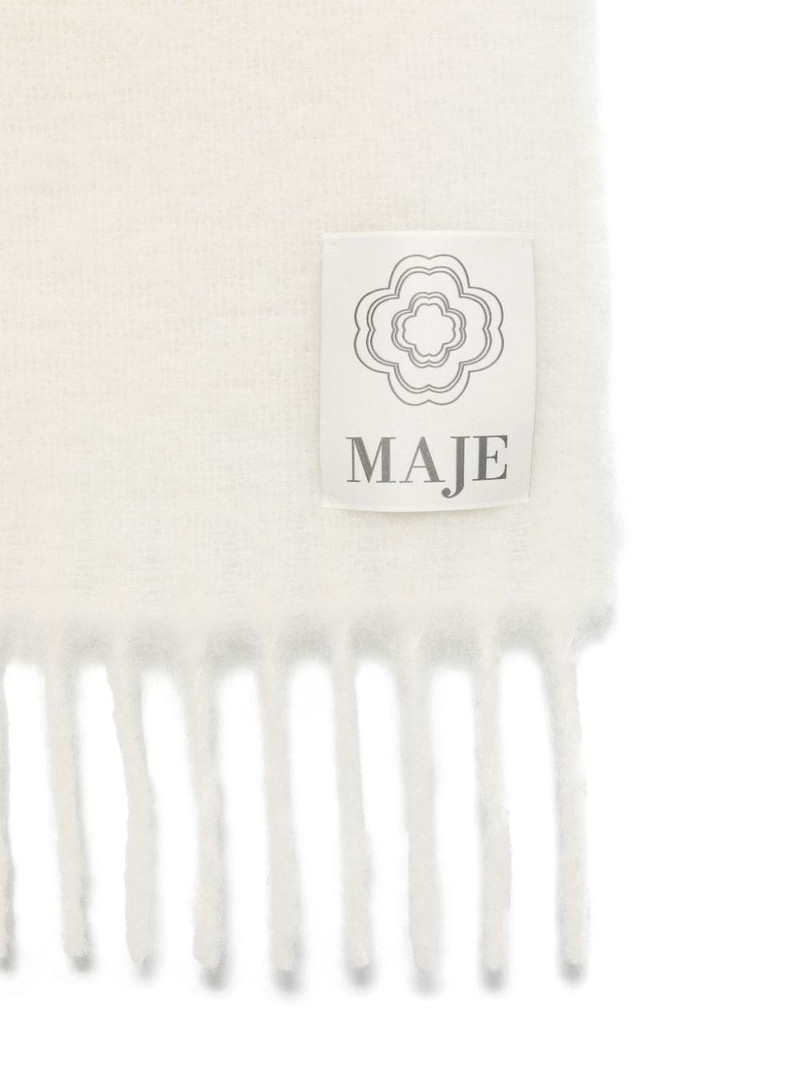maje fringed scarf outlook