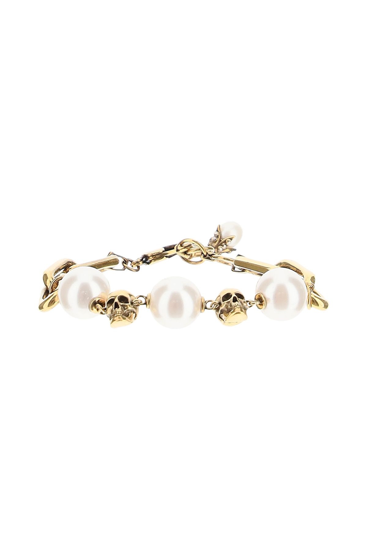 PEARLS AND SKULLS BRACELET - 1