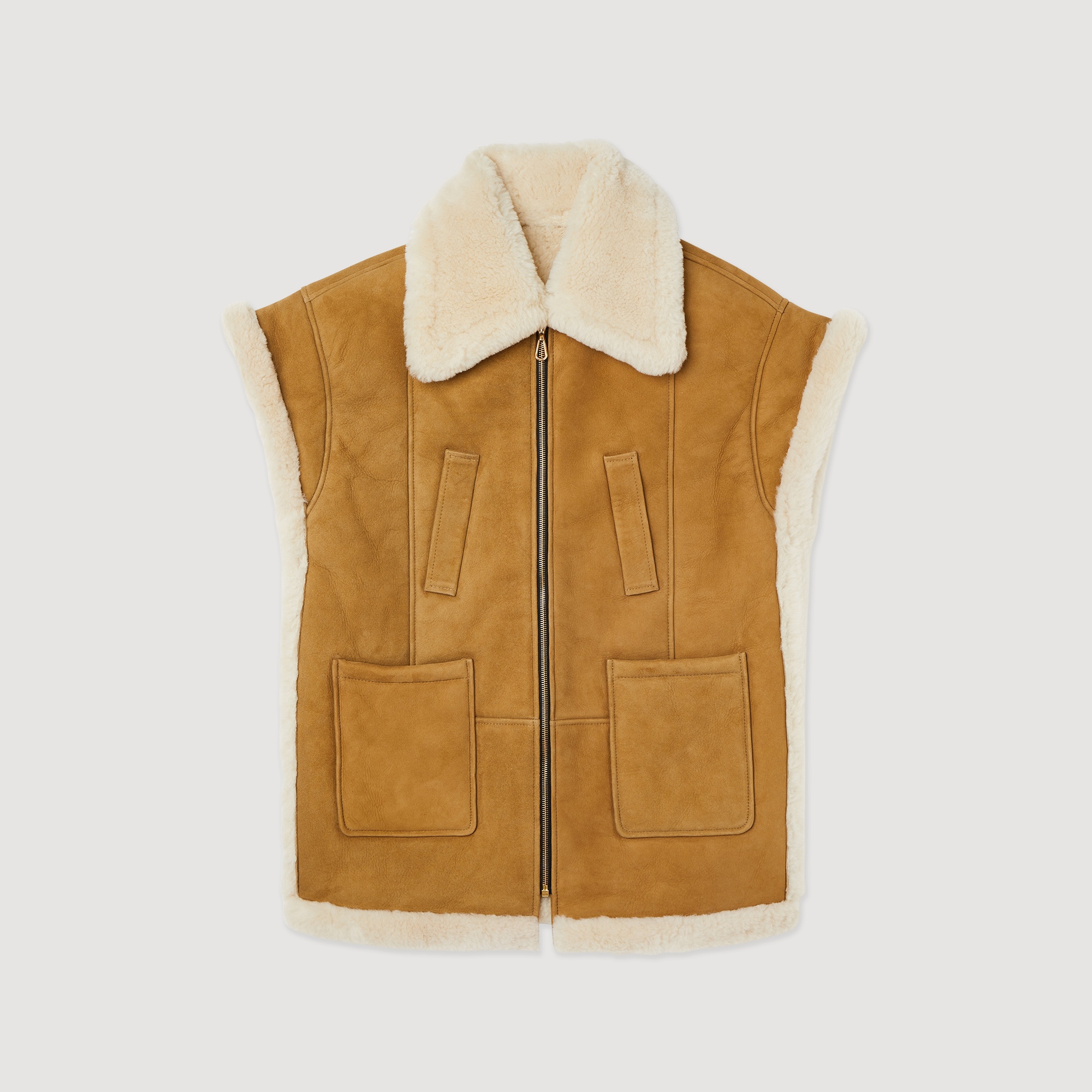 Sheepskin vest - 1