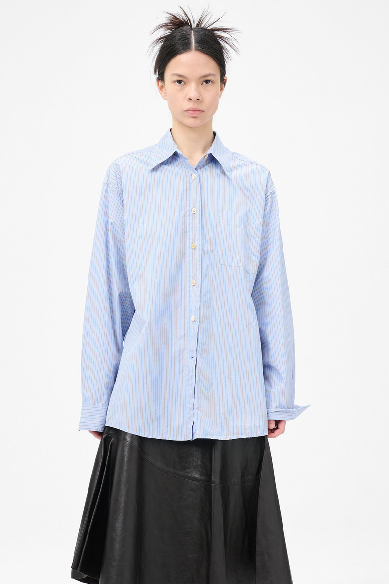 Precious Shirt Typewriter Stripe Poplin 3