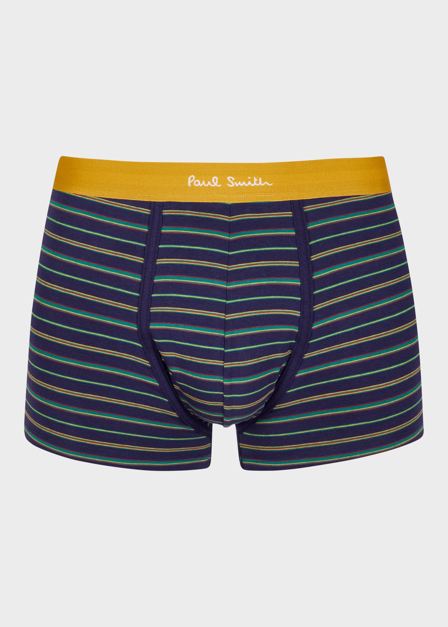 Multicolour Stripe Mix Cotton 5-Pack Striped Trunks - 6