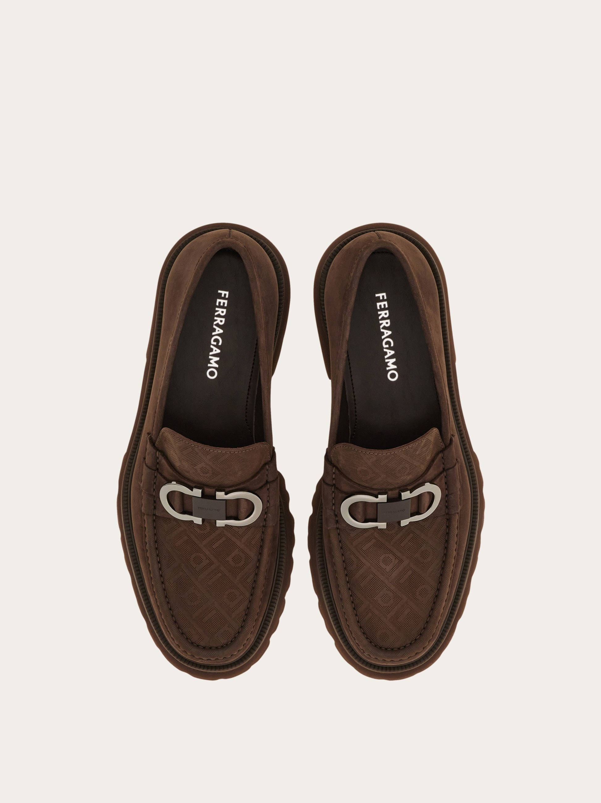 Loafer with Gancini ornament - 3