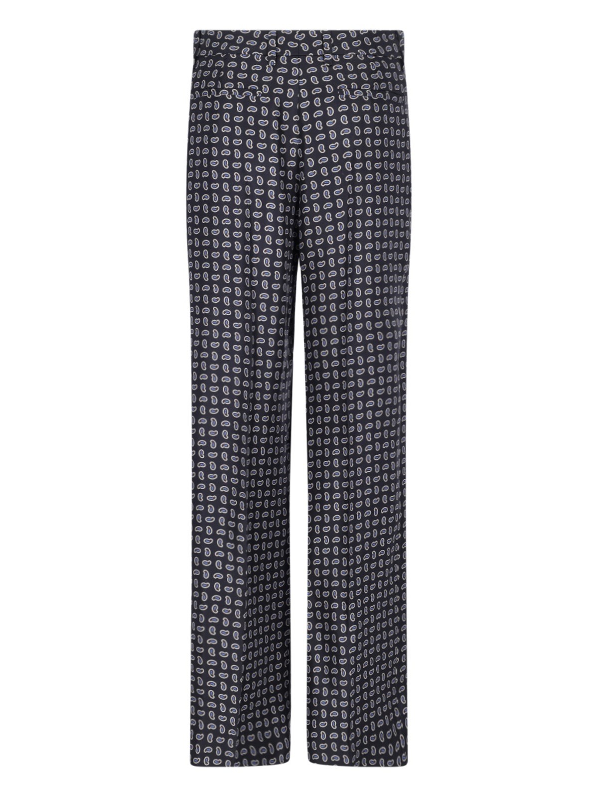 STRAIGHT SILK PANTS - 2