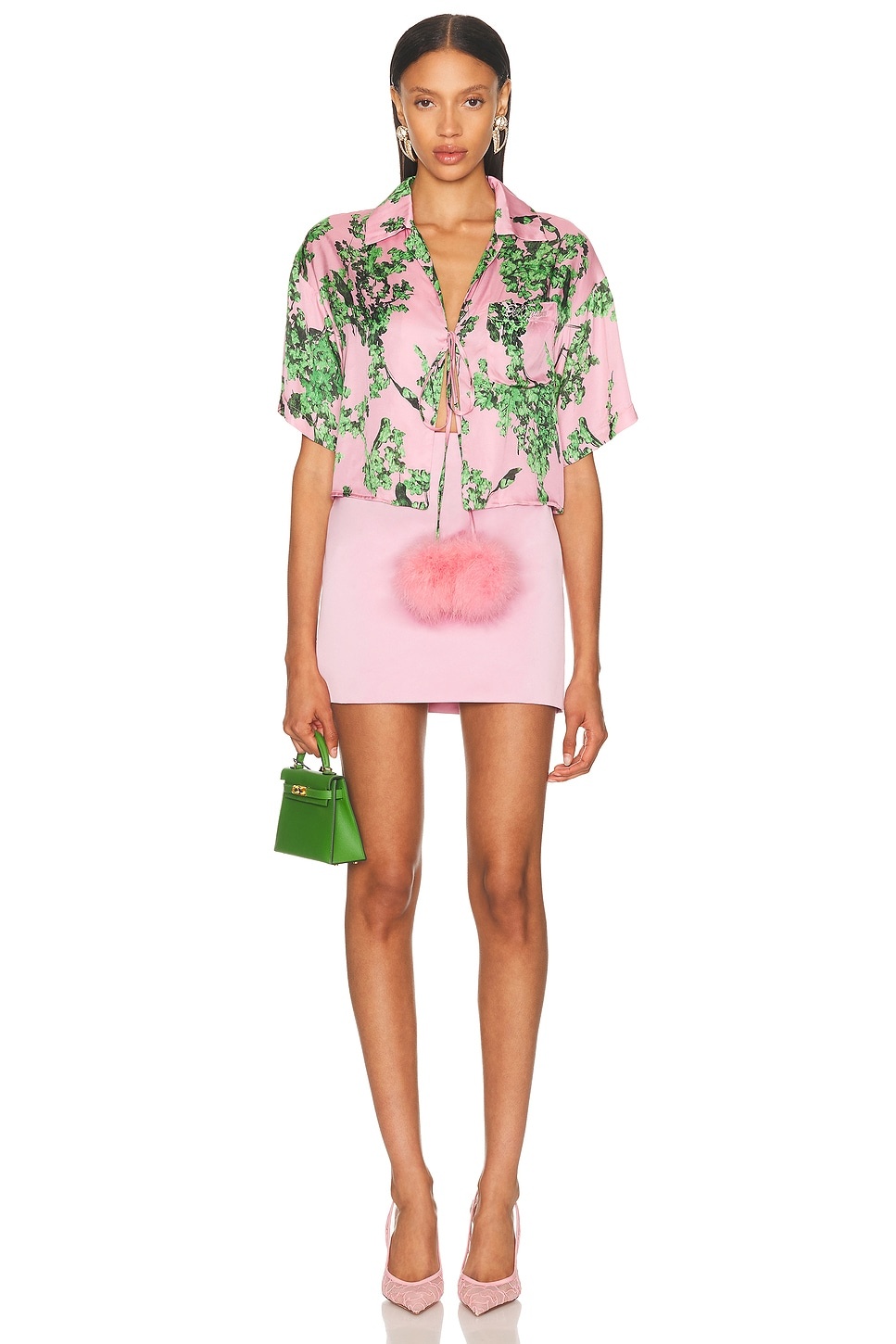 Short Sleeve Blouse - 4