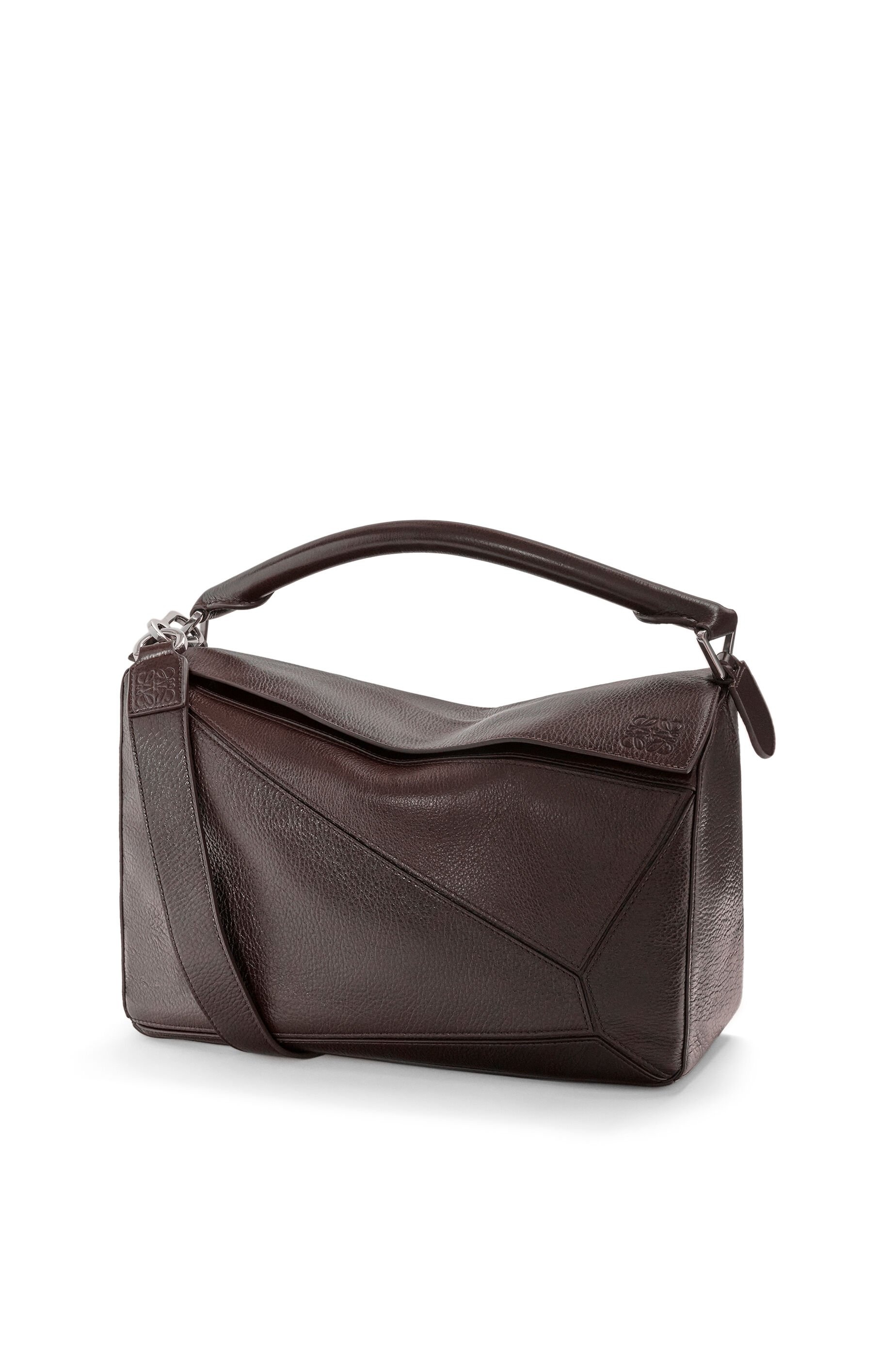 Large Puzzle bag in deerskin - 1