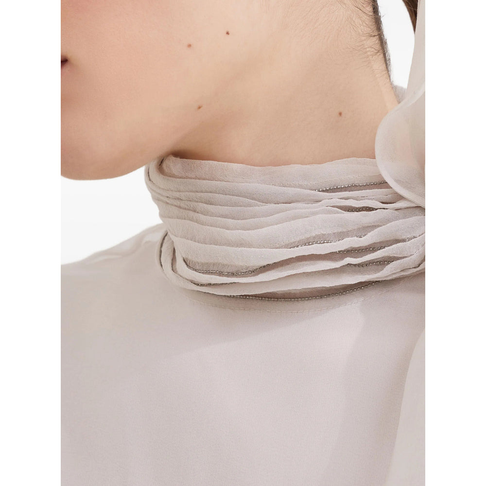Brunello Cucinelli Neutrals Tops - Blouses Women - 6