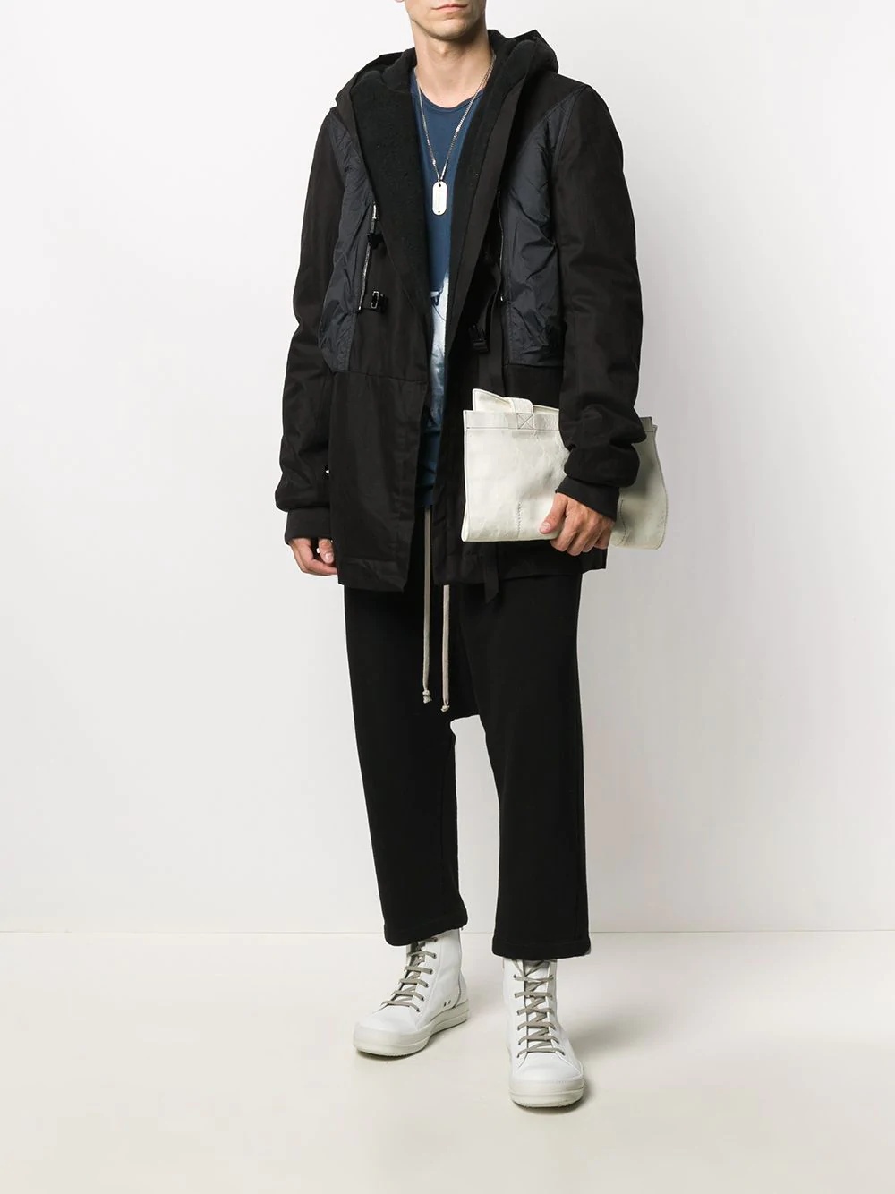 constraint hooded jacket  - 2