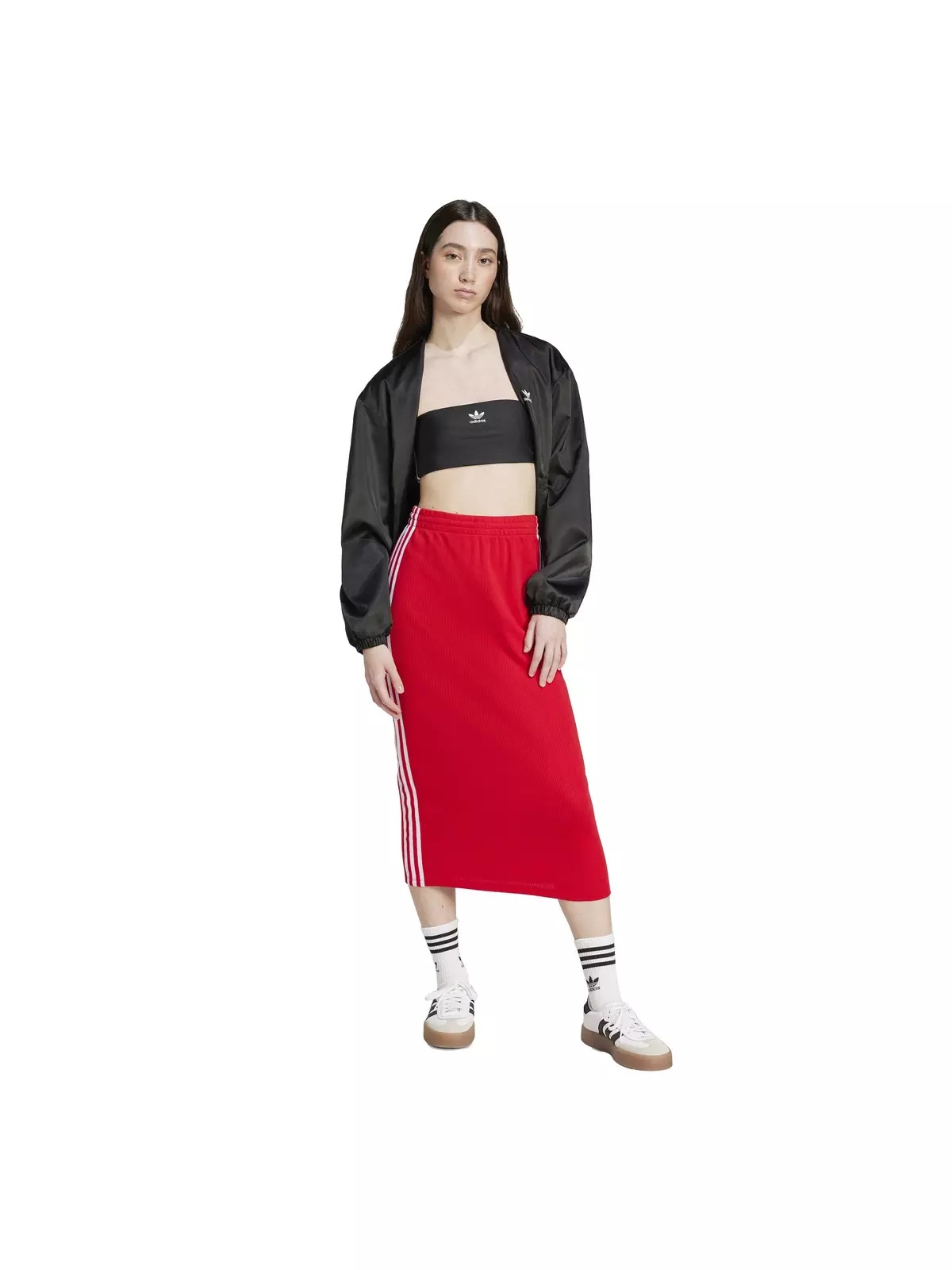 Women's Originals Adicolor Knit Skirt - Red - 5